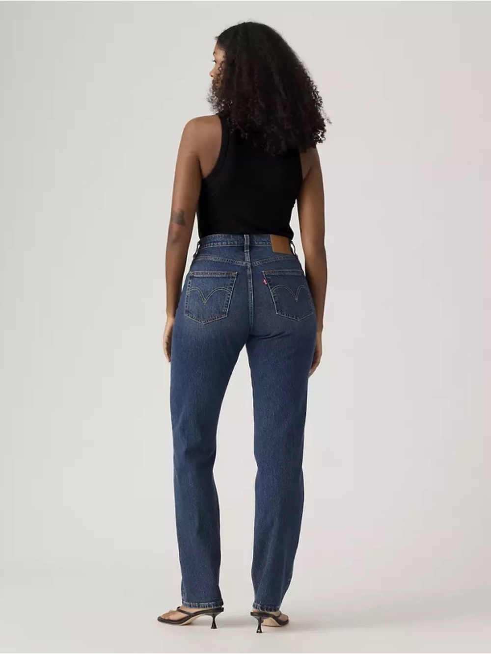 Levi's 501 Original Fit Women’s Jeans - Dark Blue - Picture 3 of 3